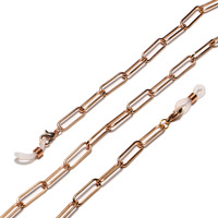 Цепочка для очков из нержавеющей стали с сердечками GL1223