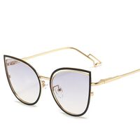 Солнцезащитные металлические очки с защитой UV400 9701-2-GT